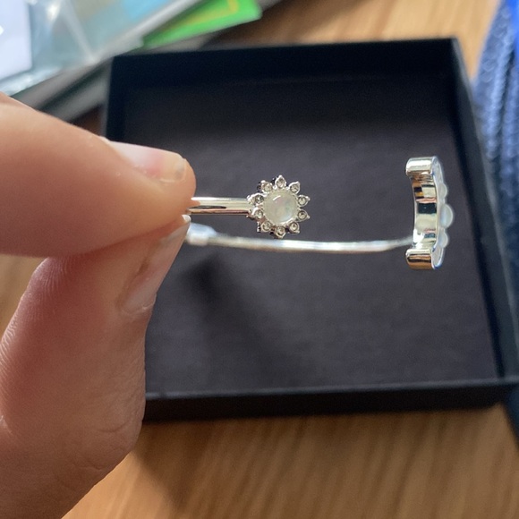 NWT Alex and Ani Sun and Moon flex bracelet cuff - Picture 5 of 6